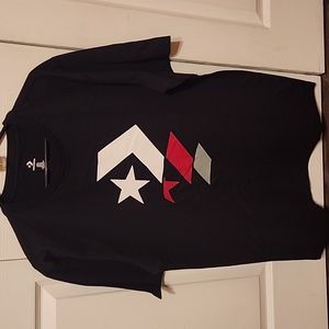 Men's Converse All Star tshirt, XL, Black